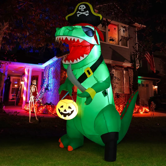 7FT  Halloween Dinosaur Inflatable