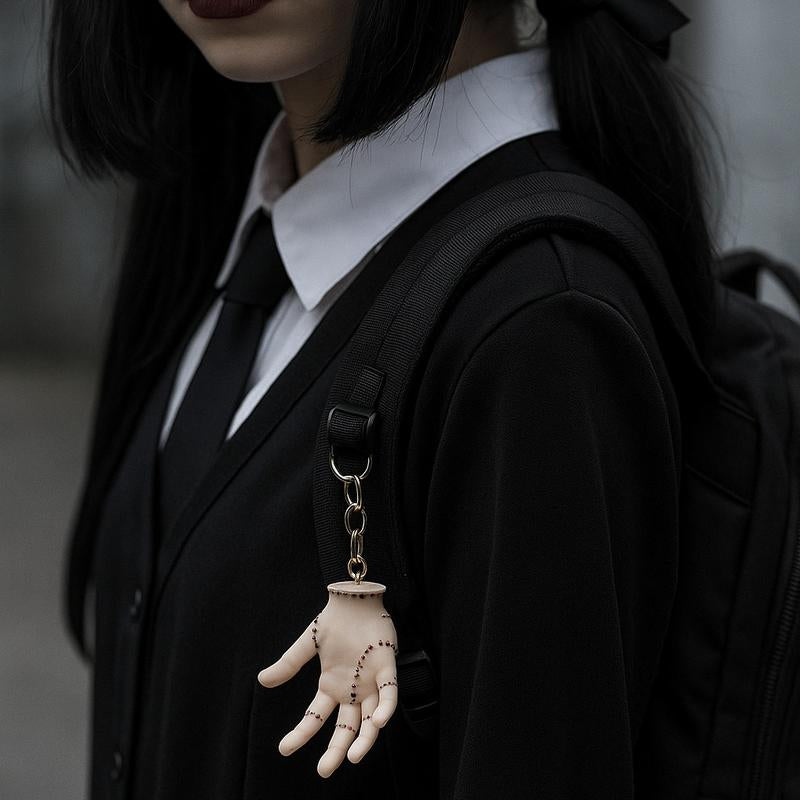Gothic Hand Keychain  